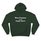 New Canaan Is My Happy Place Champion Hoodie