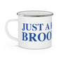 Just a kid from Brookfield Enamel Camping Mug