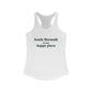 South Norwalk is My Happy Place Women's Ideal Racerback Tank Top