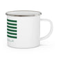 Hartland Connecticut St. Patrick’s Day Flag Enamel Camping Mug