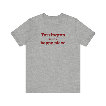 Torrington is My Happy Place Jersey Short Sleeve T-Shirt