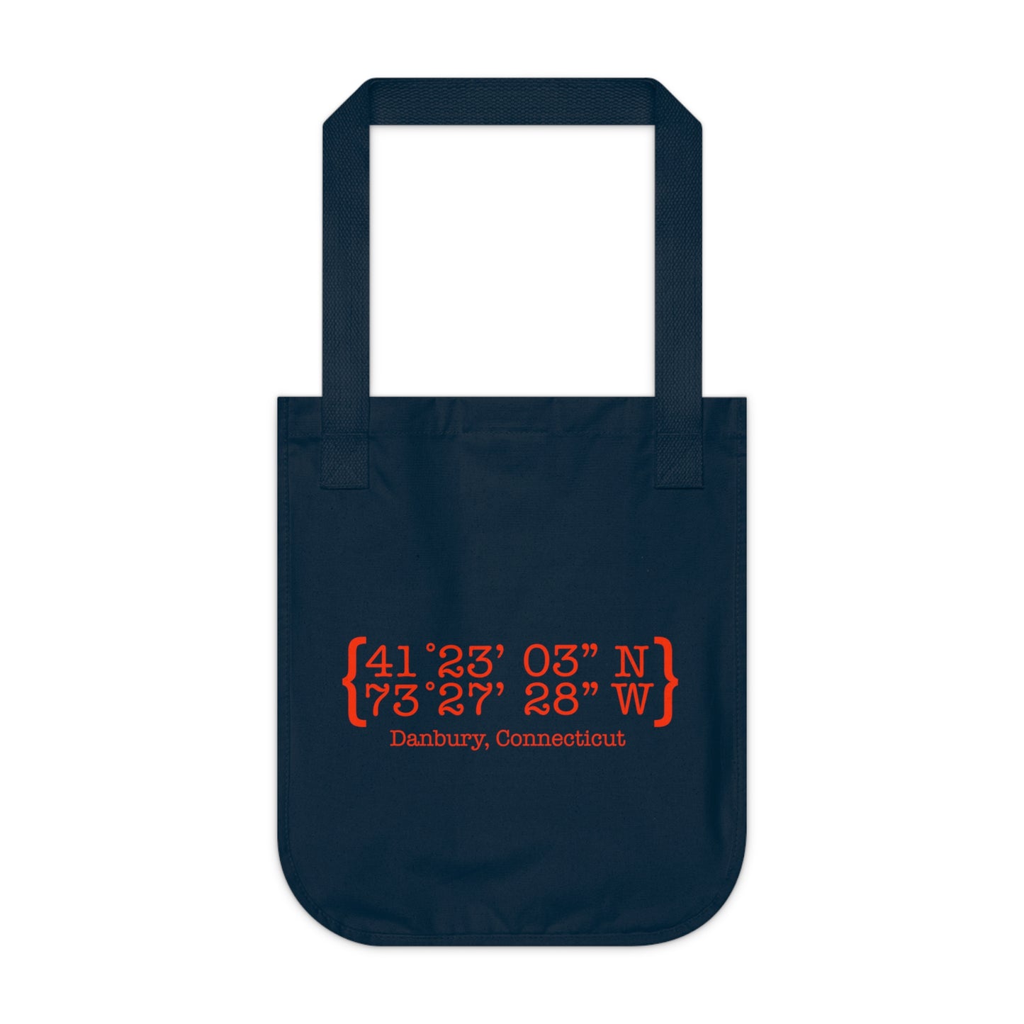 Danbury Coordinates Organic Canvas Tote Bag