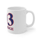 Woodbridge Red, White & Blue Mug 11oz