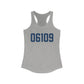 06109 - Wethersfield Connecticut Zip Code - Women's Ideal Racerback Tank