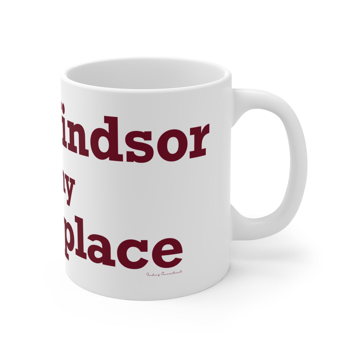 South Windsor is My Happy Place Mug 11oz