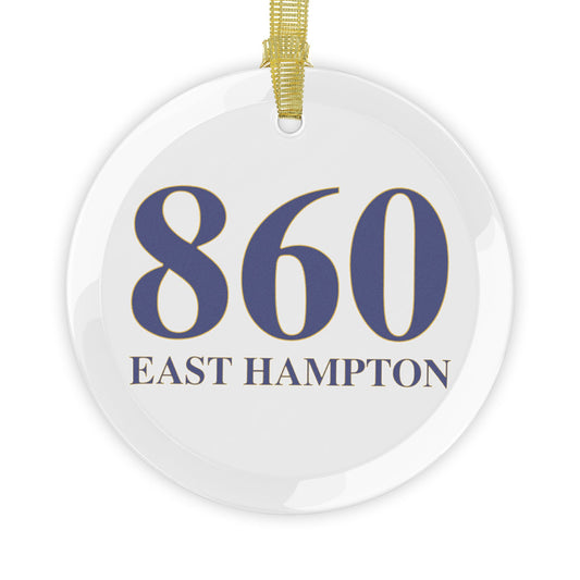 860 East Hampton Glass Ornaments