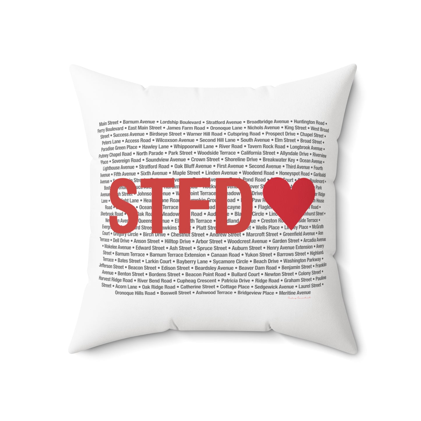 Stratford Love Spun Polyester Square Pillow