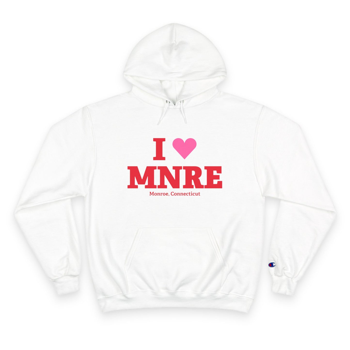 I Heart MNRE Champion Hoodie
