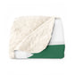 Vintage Merritt Parkway Exit 27 Sign Sherpa Fleece Blanket