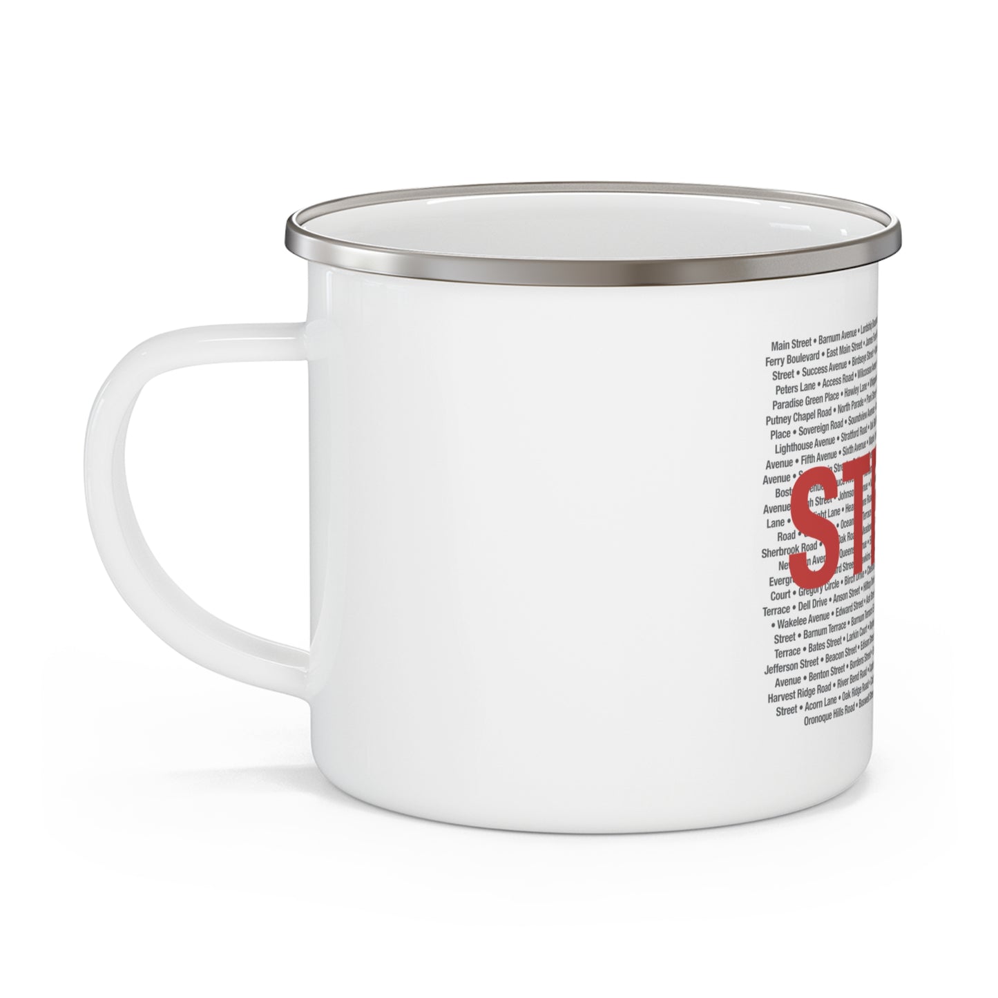 Stratford Love Enamel Camping Mug