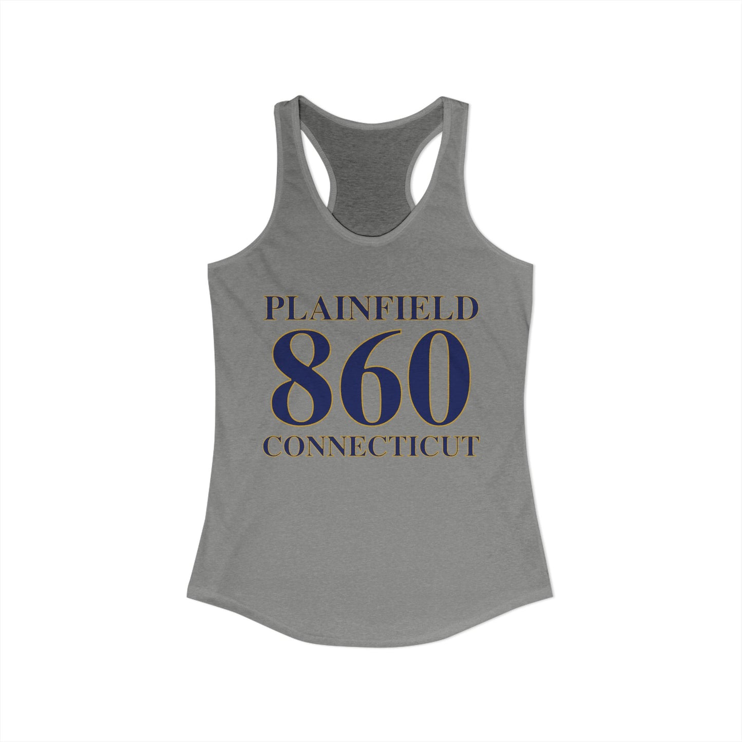 Plainfield 860 Connecticut Women's Ideal Racerback Tank Top