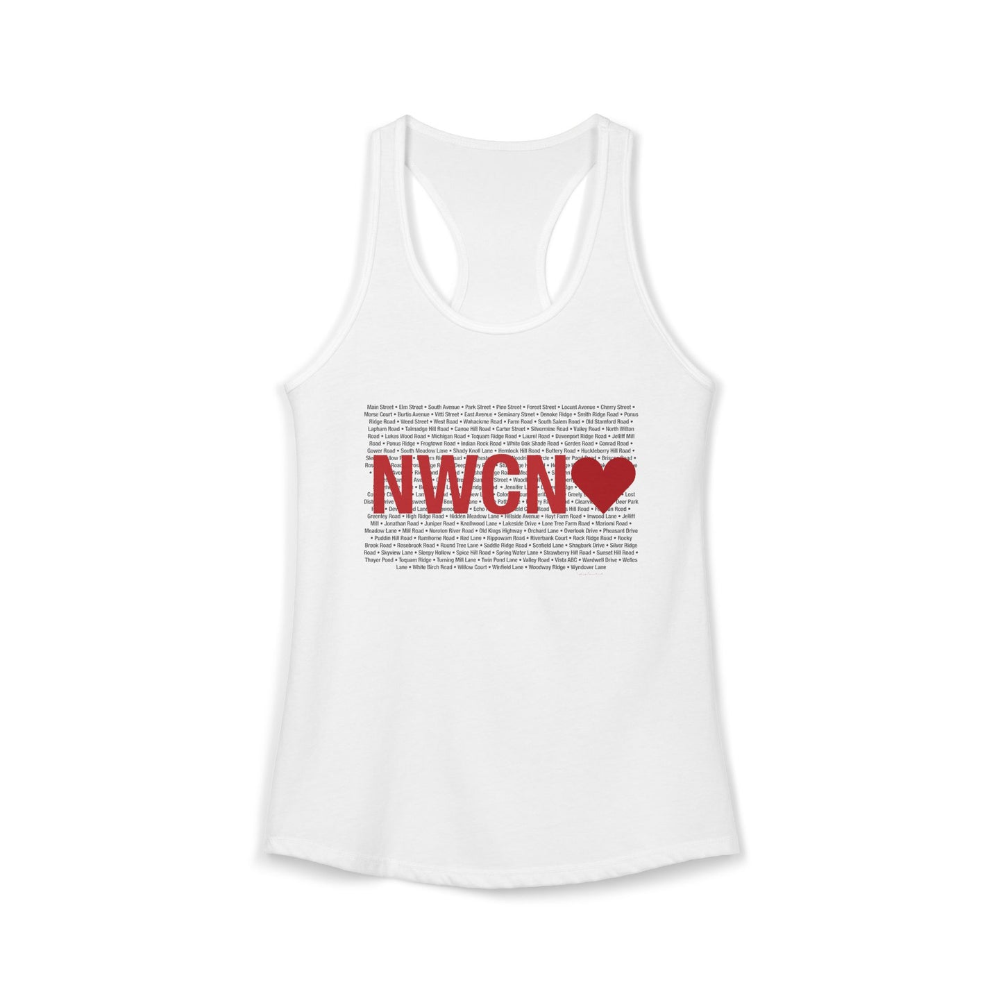 New Canaan Love Women's Ideal Racerback Tank Top