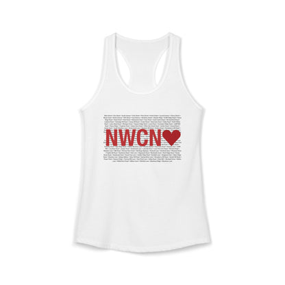 New Canaan Love Women's Ideal Racerback Tank Top