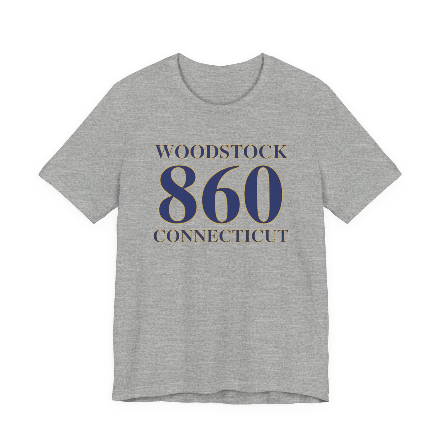 Woodstock 860 Connecticut Unisex Jersey Short Sleeve T-Shirt
