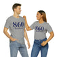 860 Cromwell Unisex Jersey Short Sleeve T-Shirt