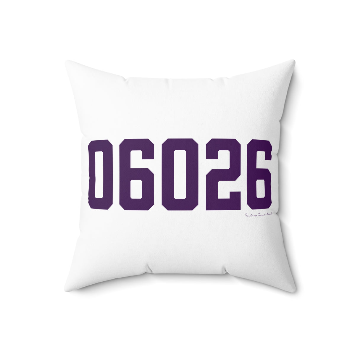 06026 East Granby Connecticut Zip Code Polyester Square Pillow