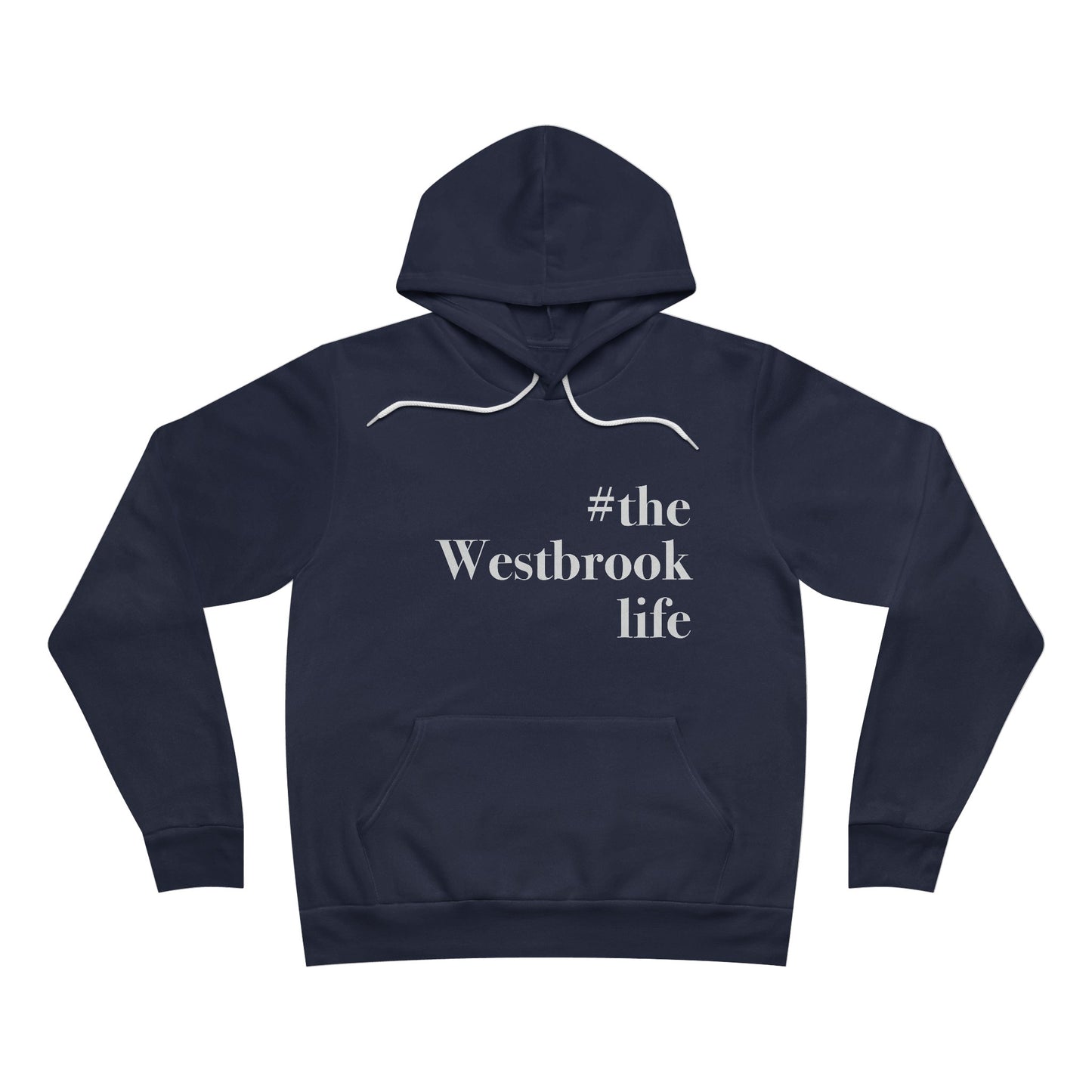 #thewestbrooklife Unisex Sponge Fleece Pullover Hoodie