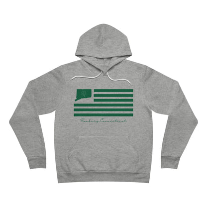 Roxbury Connecticut St. Patrick’s Day Flag Unisex Sponge Fleece Pullover Hoodie