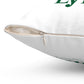 I Clover Lyme Spun Polyester Square Pillow