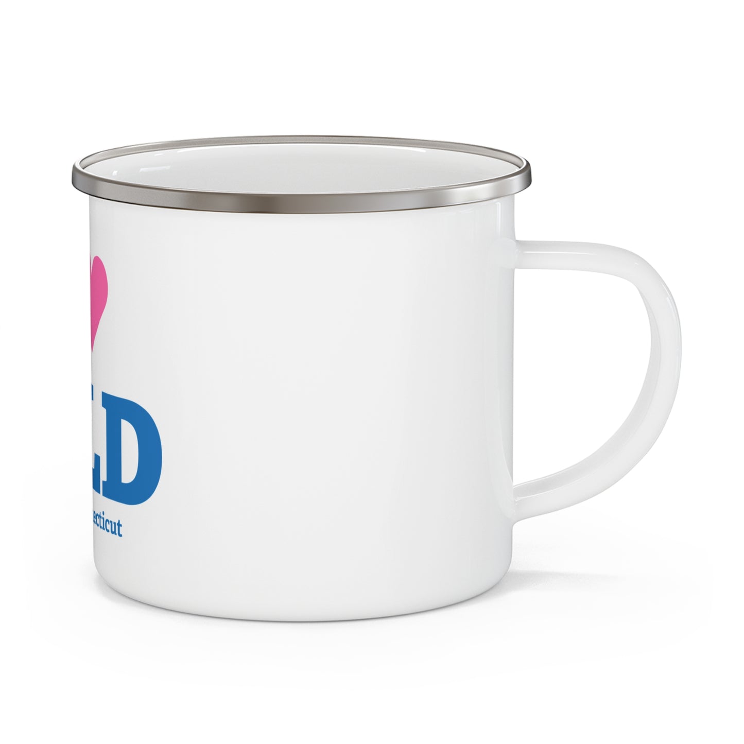 I Heart FFLD Enamel Camping Mug