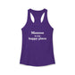 Monroe Is My Happy Place Women's Ideal Racerback Tank Top