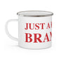 Just a kid from Branford Enamel Camping Mug