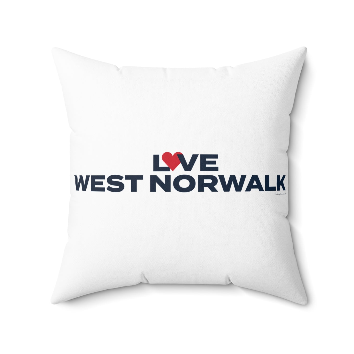 Love West Norwalk Spun Polyester Square Pillow