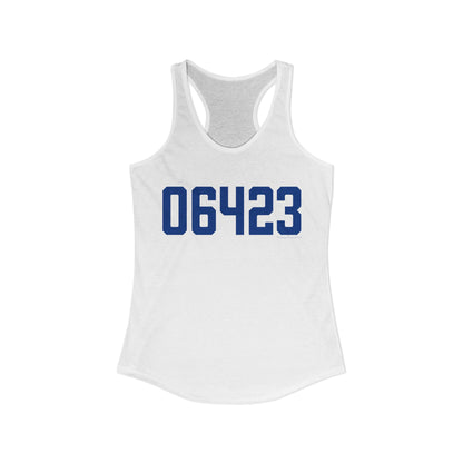 06423 East Haddam Connecticut Zip Code Women's Ideal Racerback Tank Top