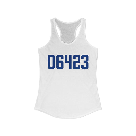 06423 East Haddam Connecticut Zip Code Women's Ideal Racerback Tank Top