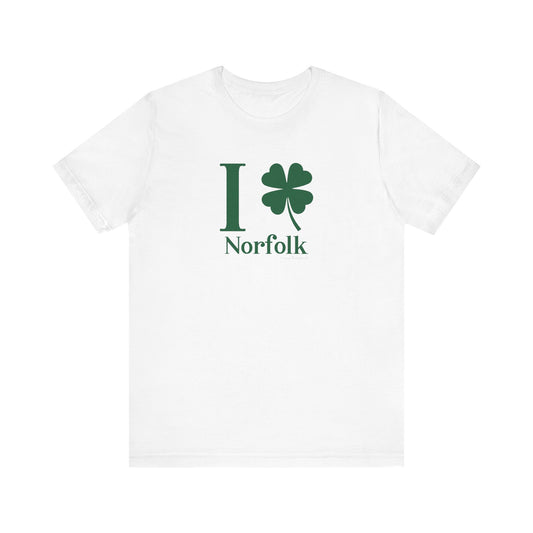 I Clover Norfolk Unisex Jersey Short Sleeve T-Shirt