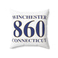 Winchester 860 Connecticut Polyester Square Pillow