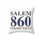 Salem 860 Connecticut Spun Polyester Square Pillow