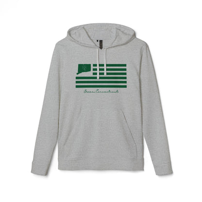 Essex Connecticut St. Patrick’s Day Flag adidas Unisex Fleece Hoodie