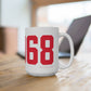 06468 Monroe Connecticut Zip Code Mug 15oz