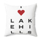 Lake Hills Vision Spun Polyester Square Pillow