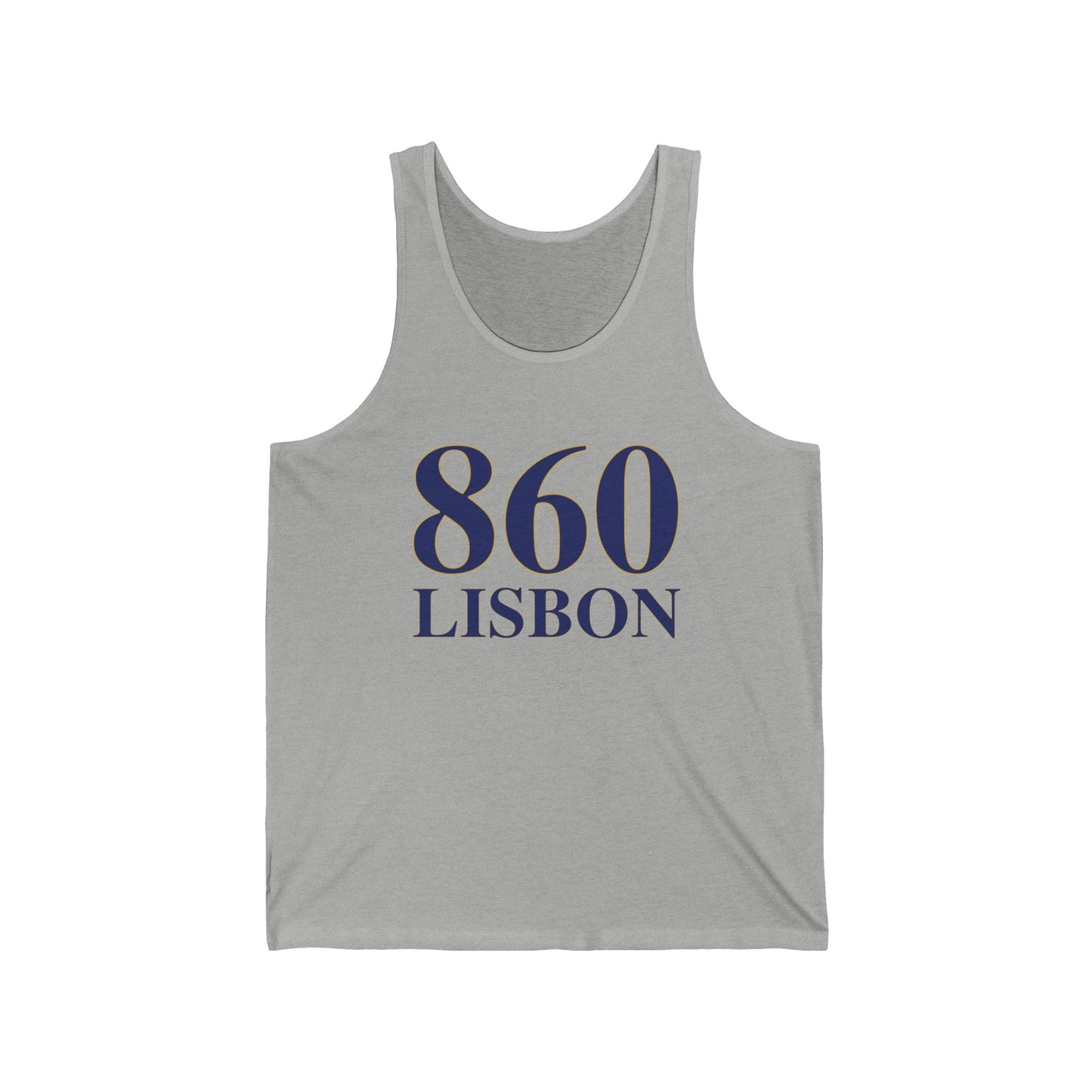 860 Lisbon Unisex Jersey Tank Top