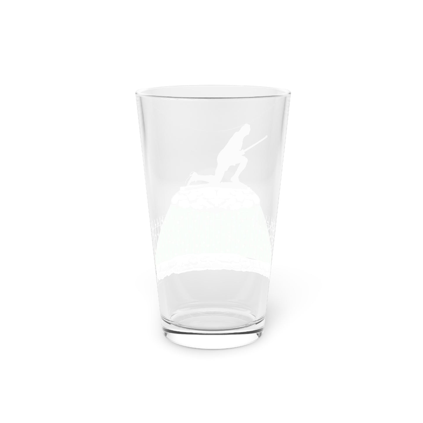 Minuteman Holiday Lights Pint Glass, 16oz