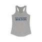 Just a kid from Bolton Women's Ideal Racerback Tank Top