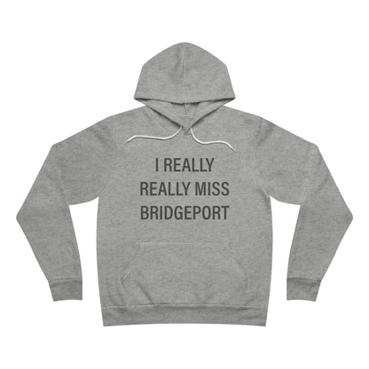 I Really Really Miss Bridgeport Unisex Sponge Fleece Pullover Hoodie