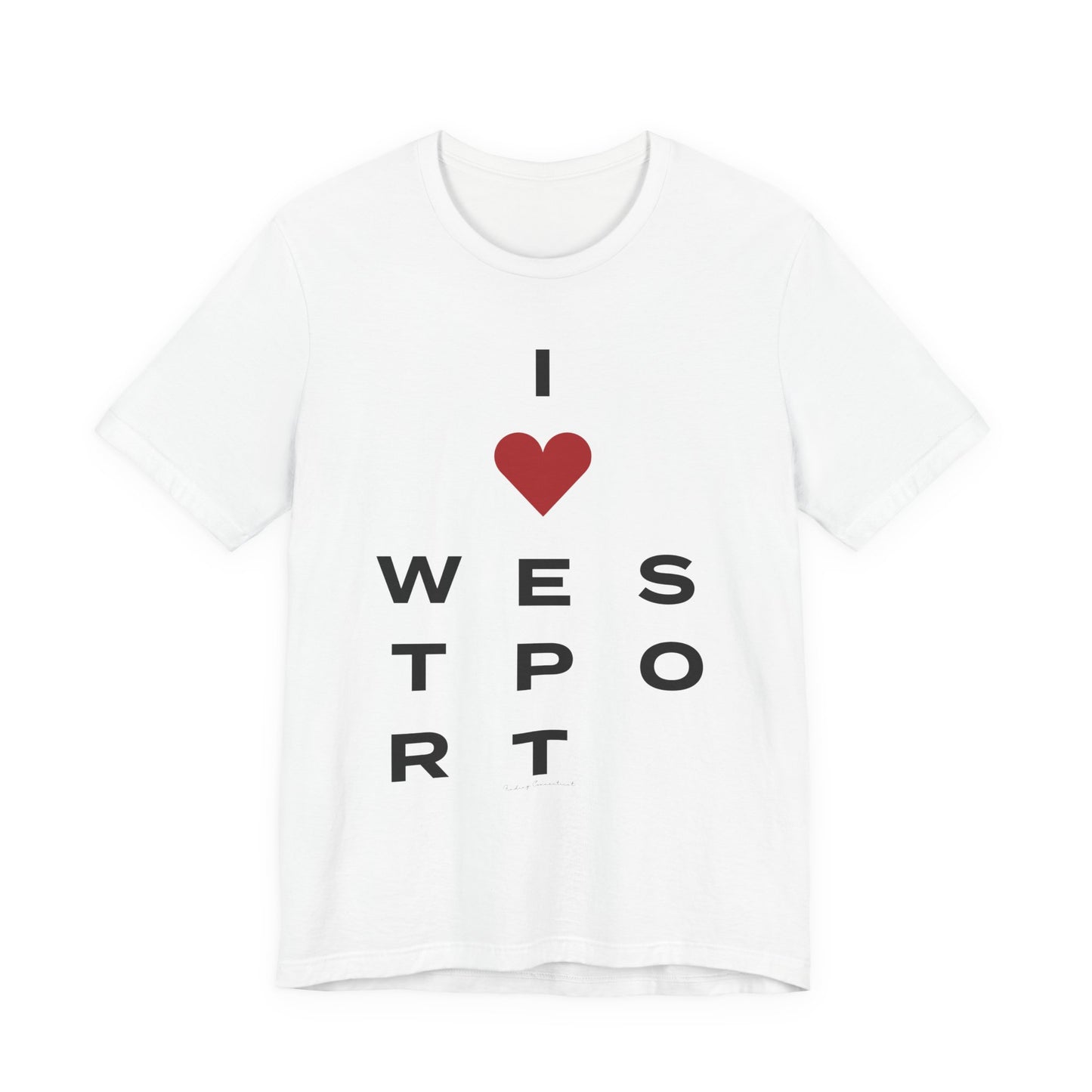 Westport Vision Unisex Jersey Short Sleeve T-Shirt