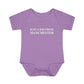 Just a kid from Manchester Infant Baby Rib Bodysuit