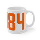 06484 Shelton Connecticut Zip Code Mug 11oz