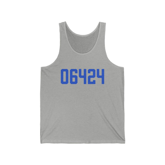 06464 East Hampton Connecticut Zip Code Unisex Jersey Tank Top