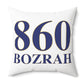 860 Bozrah Spun Polyester Square Pillow