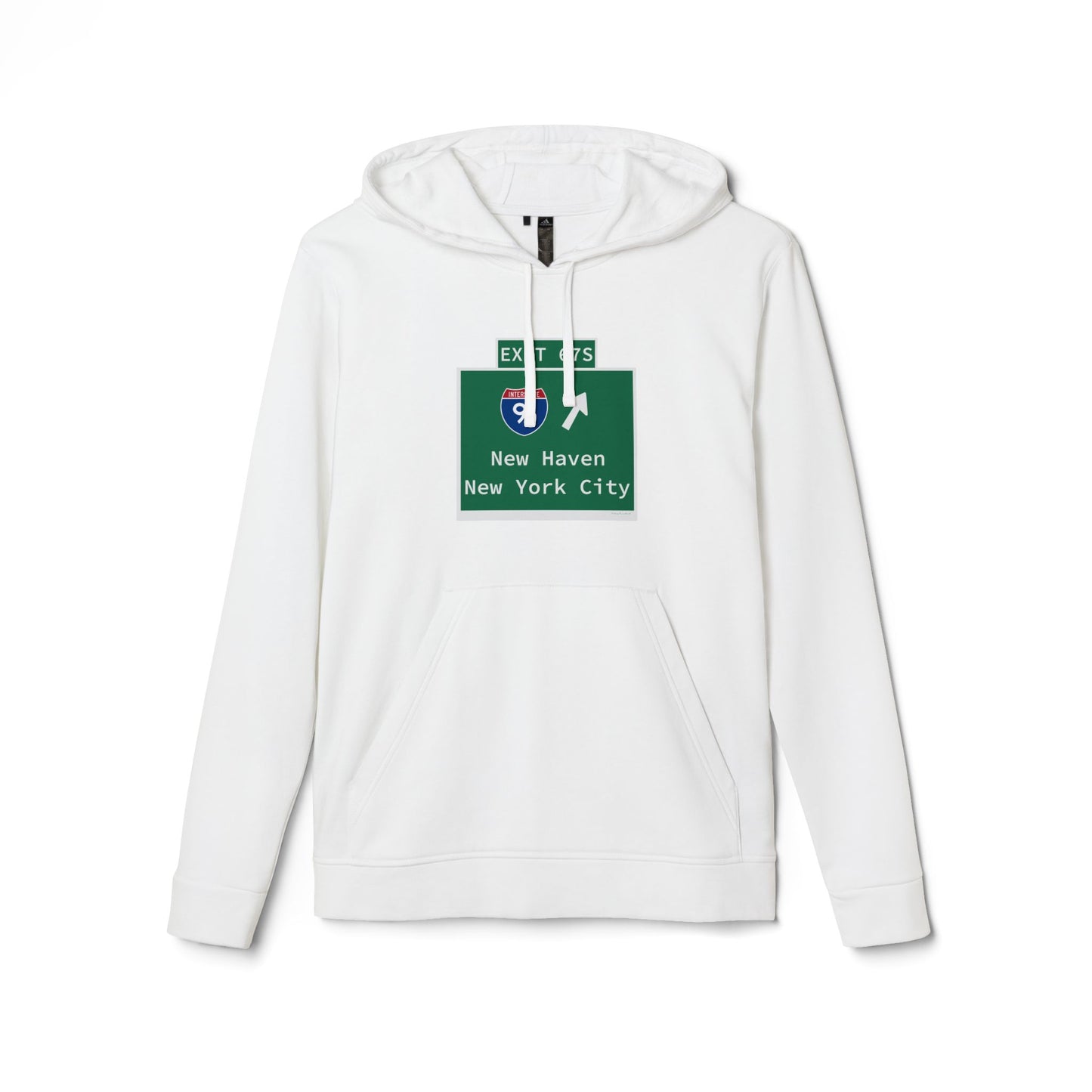 Vintage WCP Exit 67S Sign adidas Unisex Fleece Hoodie