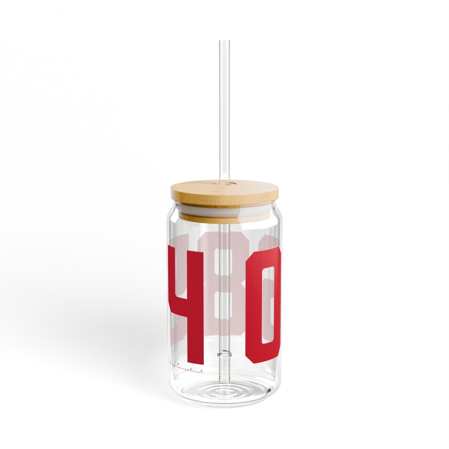 06854 Norwalk Connecticut Zip Code Sipper Glass, 16oz