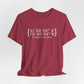 Durham Coordinates Unisex Jersey Short Sleeve Tee