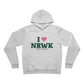 I Heart NRWK Unisex Sponge Fleece Pullover Hoodie