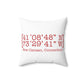 New Canaan Coordinates Spun Polyester Square Pillow