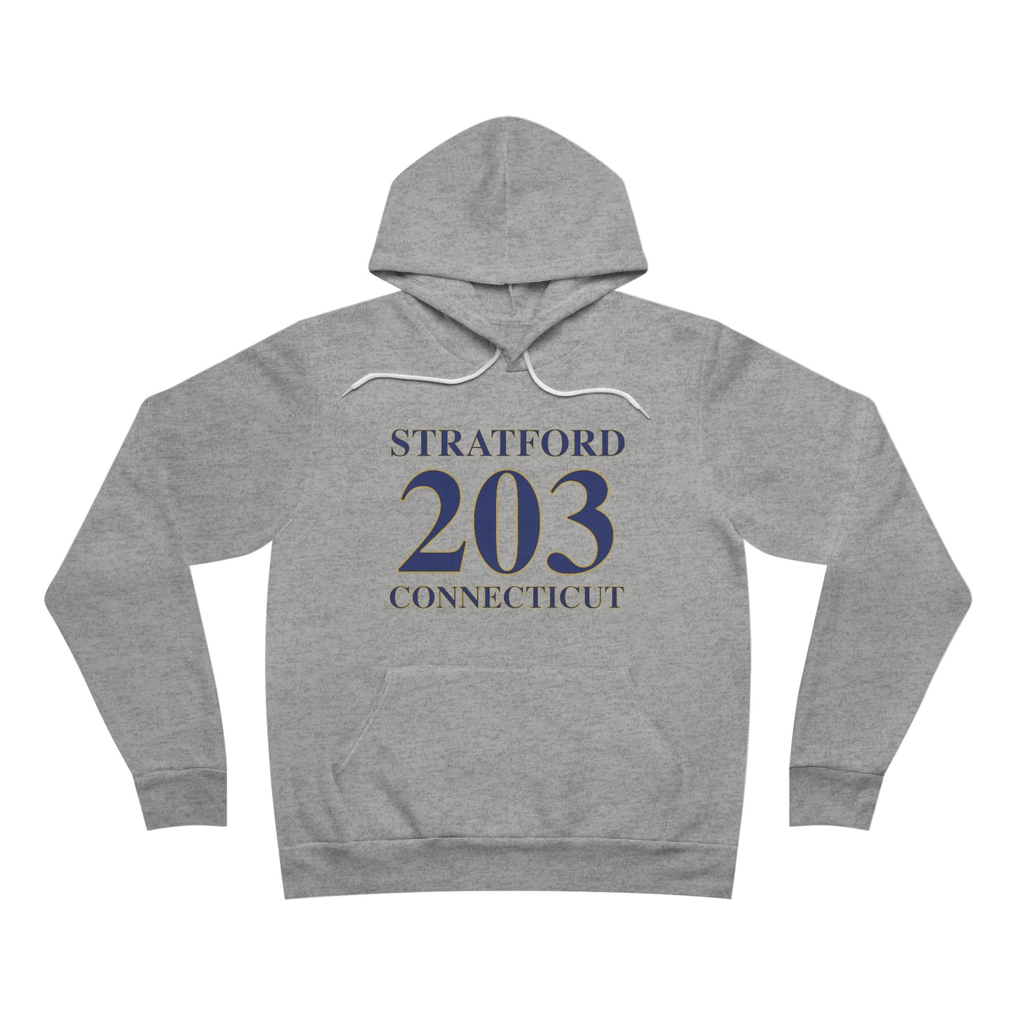 Stratford 203 Connecticut Unisex Sponge Fleece Pullover Hoodie